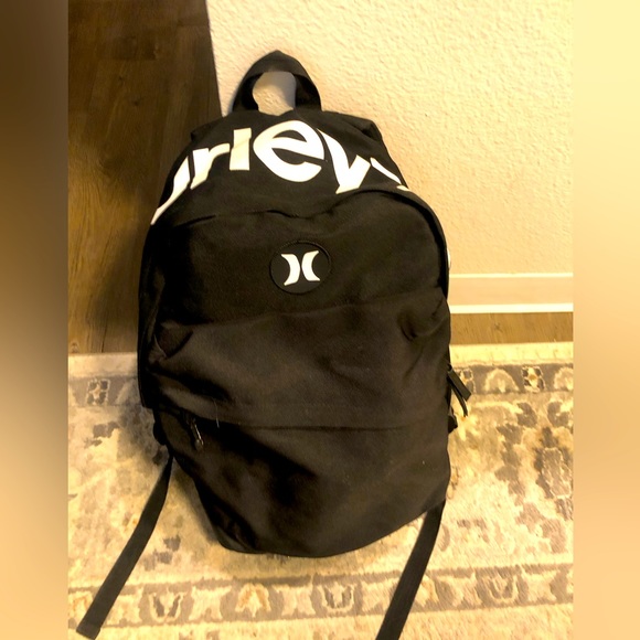 Hurley Bags Hurley Groundswell Mens Black Backpack 5 Laptop Sleeve